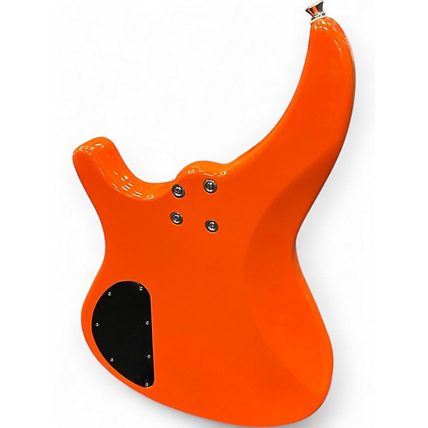 Used Mitchell Mb100R Orange Electric Bass Guitar