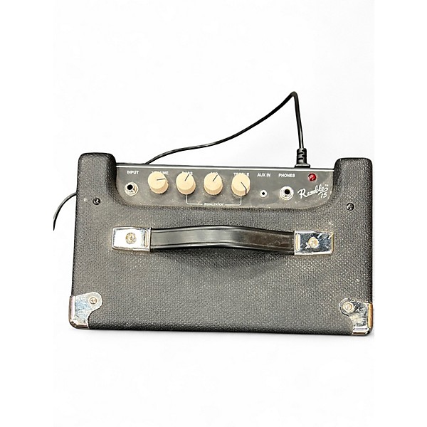 Used Fender Rumble 15 15W 1X8 Bass Combo Amp