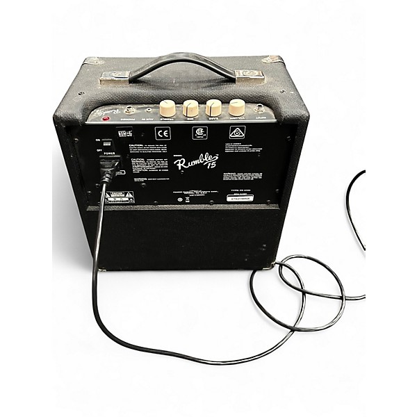 Used Fender Rumble 15 15W 1X8 Bass Combo Amp