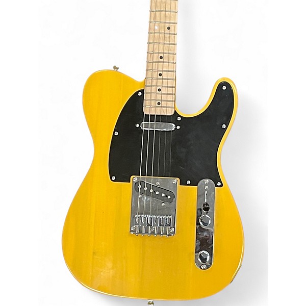 Used Squier SONICTelecaster Butterscotch Solid Body Electric Guitar