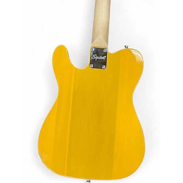 Used Squier SONICTelecaster Butterscotch Solid Body Electric Guitar