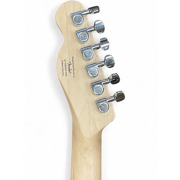 Used Squier SONICTelecaster Butterscotch Solid Body Electric Guitar
