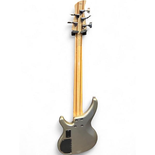 Used Yamaha TRBX305 Silver Electric Bass Guitar