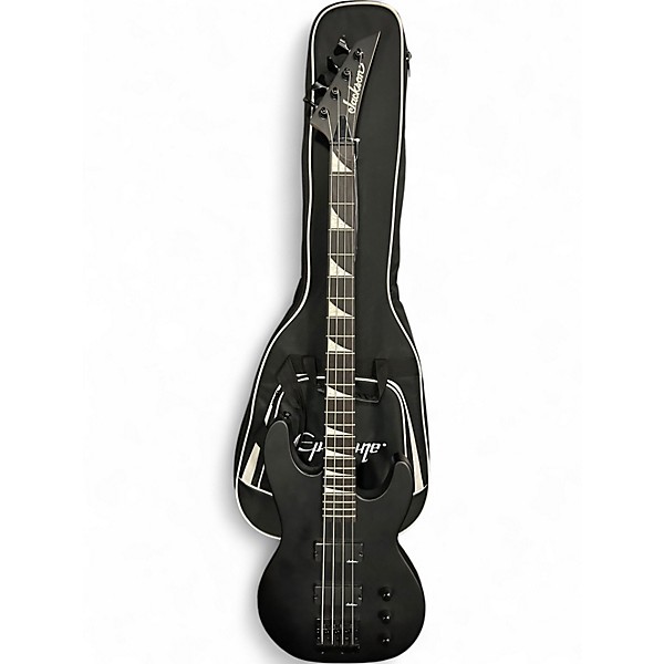 Used Jackson JS2 Concert Satin Black Electric Bass Guitar