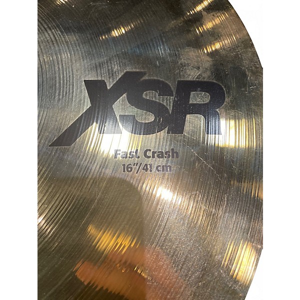 Used SABIAN 16in XSR FAST CRASH Cymbal