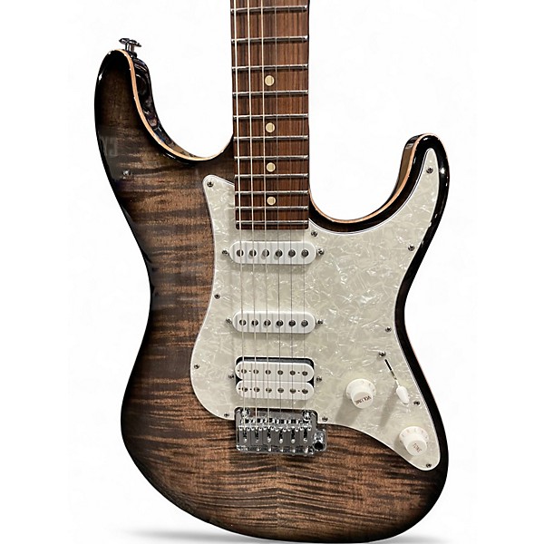 Used Suhr Standard Plus Trans Charcoal Solid Body Electric Guitar