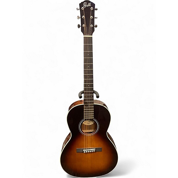 Used Guild P-250 Sunburst Acoustic Guitar