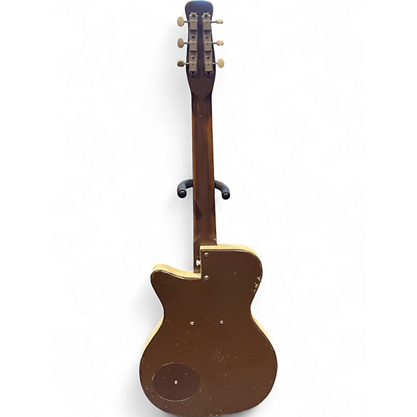 Vintage 1950s Silvertone 1417 Bronze Solid Body Electric Guitar