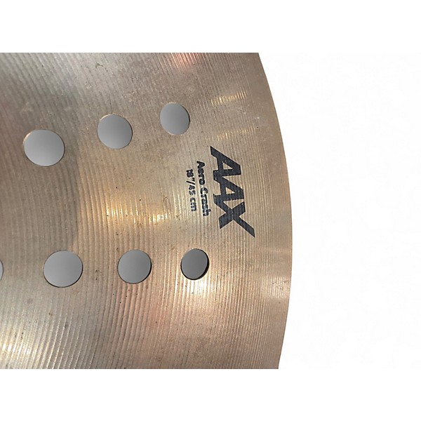 Used SABIAN 18in AAX Aero Crash Cymbal