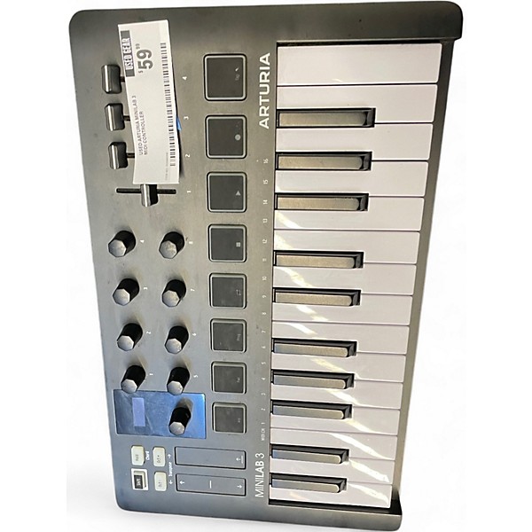 Used Arturia Minilab 3 MIDI Controller