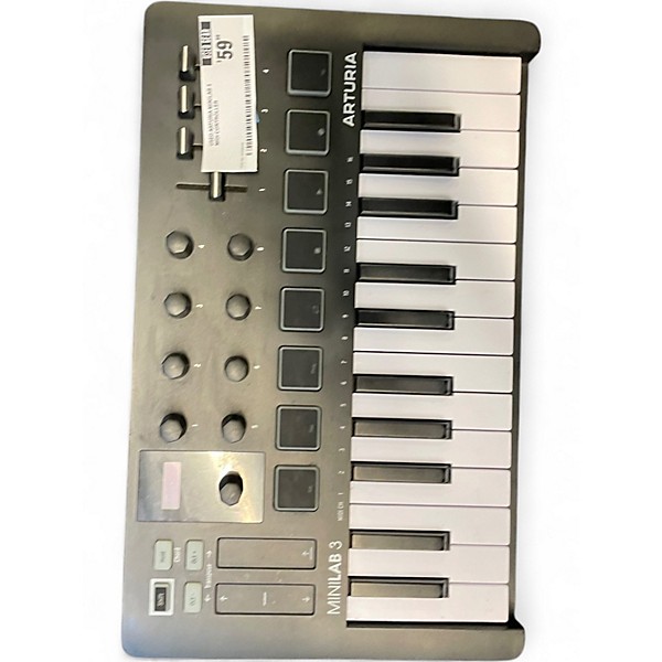 Used Arturia Minilab 3 MIDI Controller