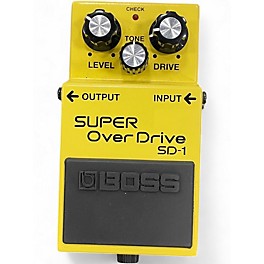 Used BOSS SD1 Super Overdrive Effect Pedal