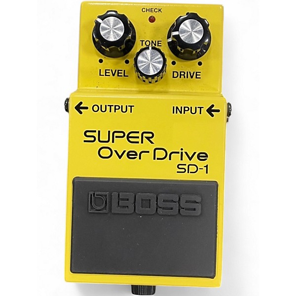 Used BOSS SD1 Super Overdrive Effect Pedal