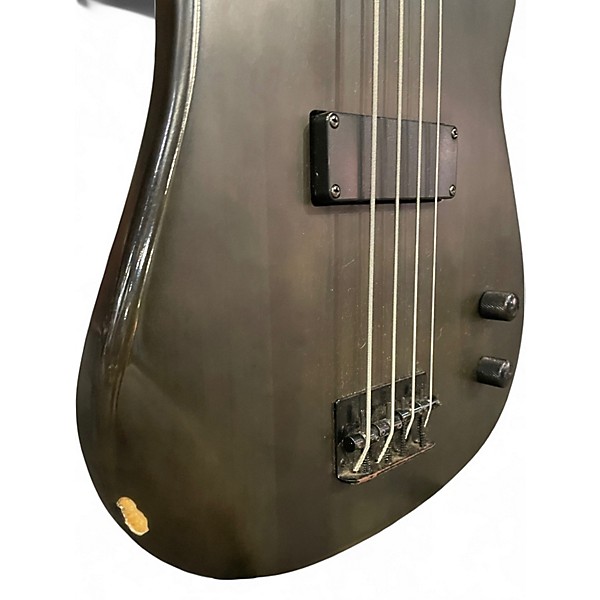 Used Dean Edge 4 String Black Electric Bass Guitar