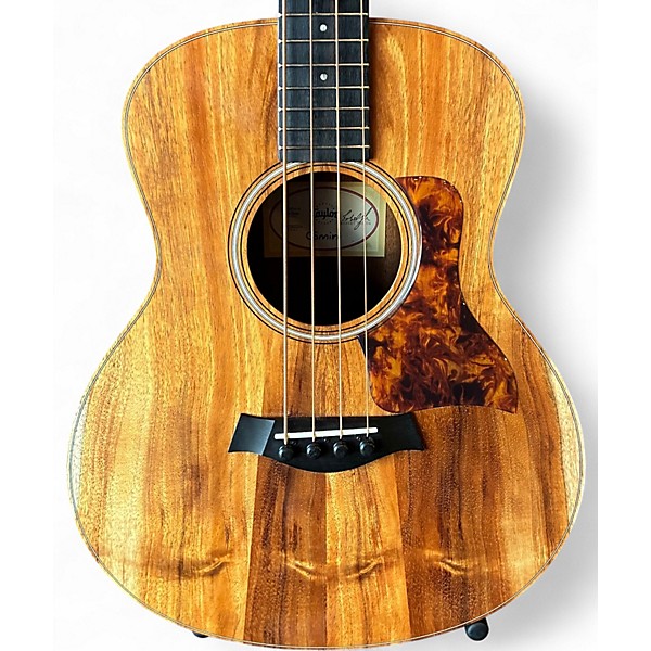 Used Taylor Koa Bass Natural Acoustic Bass Guitar