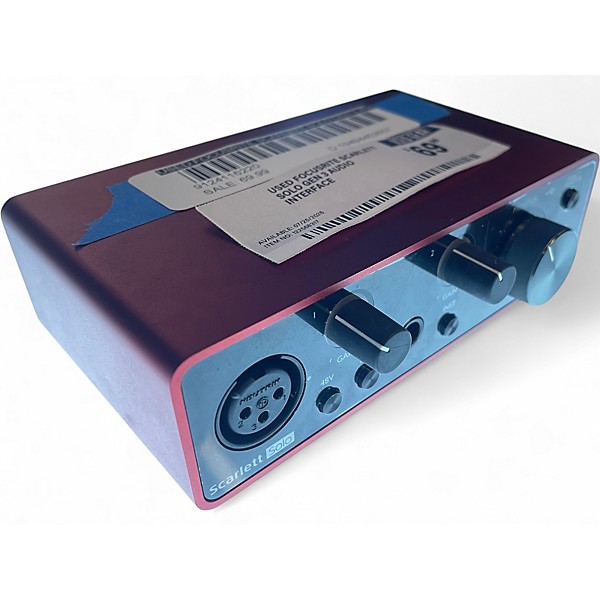 Used Focusrite Scarlett Solo Gen 3 Audio Interface