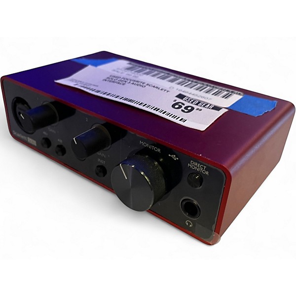 Used Focusrite Scarlett Solo Gen 3 Audio Interface