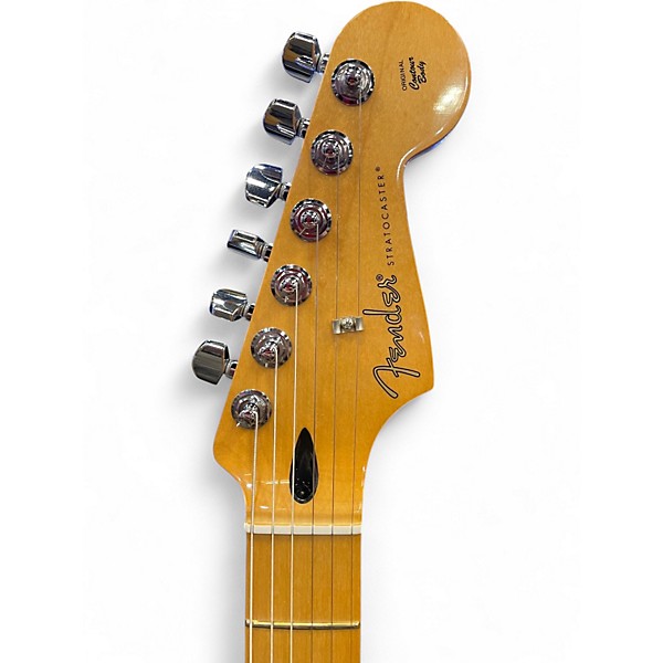 Used Fender Limited Edition Player II Stratocaster HSS Plus Top Blue Burst Solid Body Electric Guitar