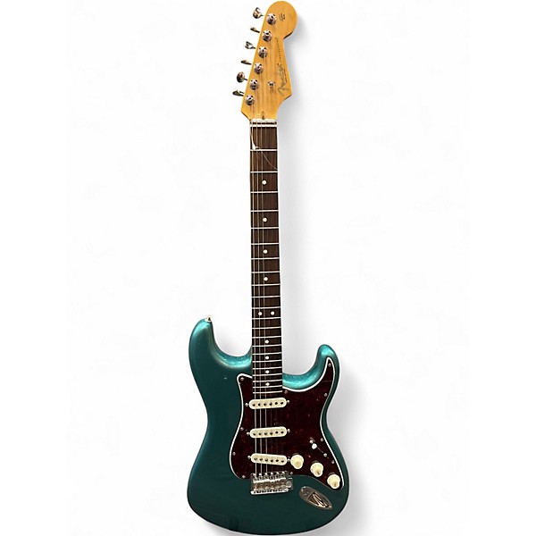 Used 2017 Fender American Elite Telecaster Ocean Turquoise Solid Body Electric Guitar