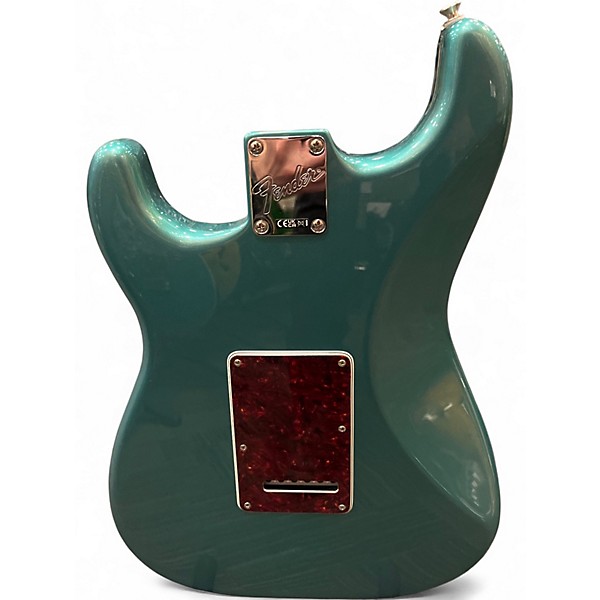 Used 2017 Fender American Elite Telecaster Ocean Turquoise Solid Body Electric Guitar