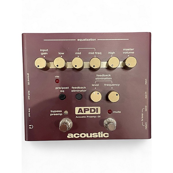 Used Acoustic APDI Effect Pedal