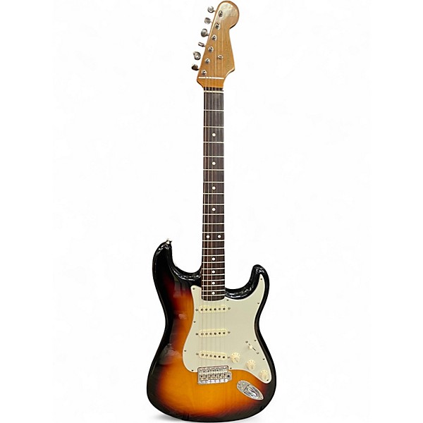 Used Fender Standard Stratocaster Vintage Sunburst Solid Body Electric Guitar