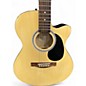 Used Fender FA-135CE Natural Acoustic Guitar