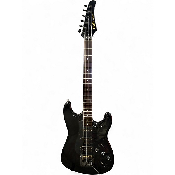 Used Cort FERRARI III Black Solid Body Electric Guitar