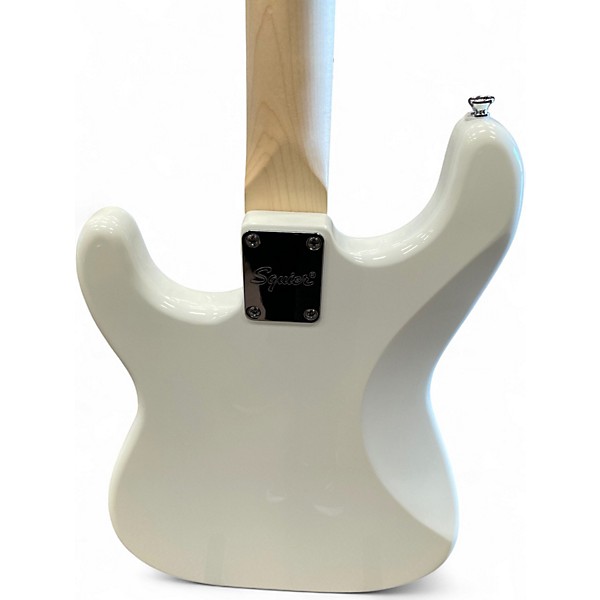 Used Squier Sonic Stratocaster White Solid Body Electric Guitar