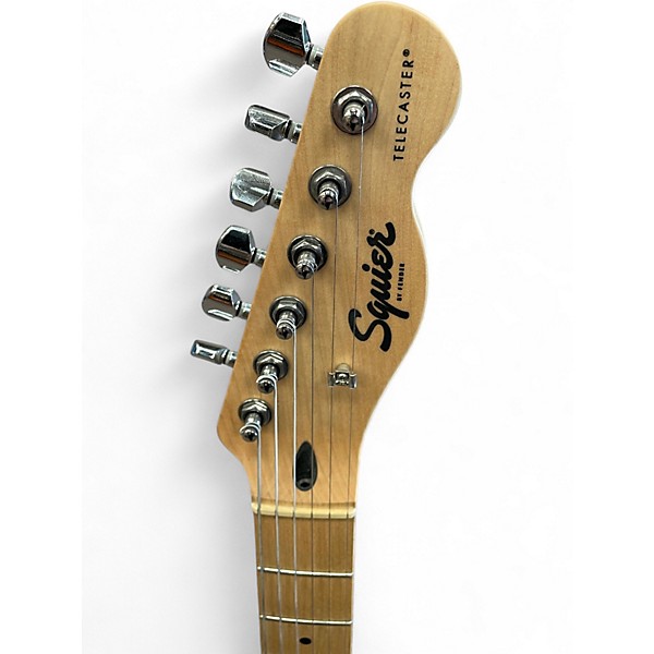 Used Squier Sonic Telecaster Butterscotch Blonde Solid Body Electric Guitar