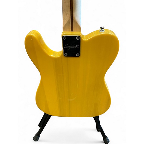 Used Squier Sonic Telecaster Butterscotch Blonde Solid Body Electric Guitar