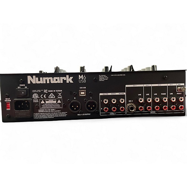 Used Numark M6USB DJ Mixer