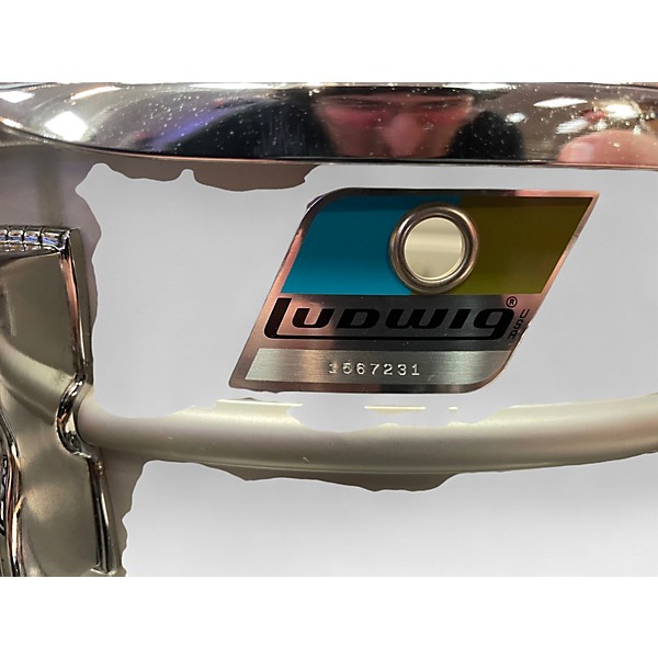 Vintage 1970s Ludwig 14X5 Acrolite Snare ALUMINUM Drum