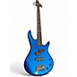 Used Ibanez GSRM20 Mikro Short Scale Blue Electric Bass Guitar thumbnail