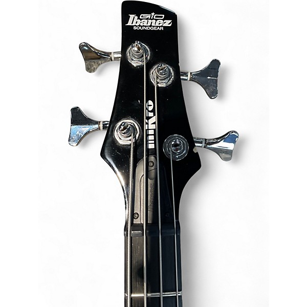 Used Ibanez GSRM20 Mikro Short Scale Blue Electric Bass Guitar