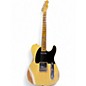 Used Fender GC 1952 Telecaster Heavy Relic Nocaster Blonde Solid Body Electric Guitar