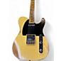 Used Fender GC 1952 Telecaster Heavy Relic Nocaster Blonde Solid Body Electric Guitar
