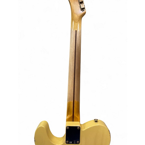 Used Fender GC 1952 Telecaster Heavy Relic Nocaster Blonde Solid Body Electric Guitar
