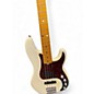 Used Fender American Ultra Precision Bass Arctic White Electric Bass Guitar