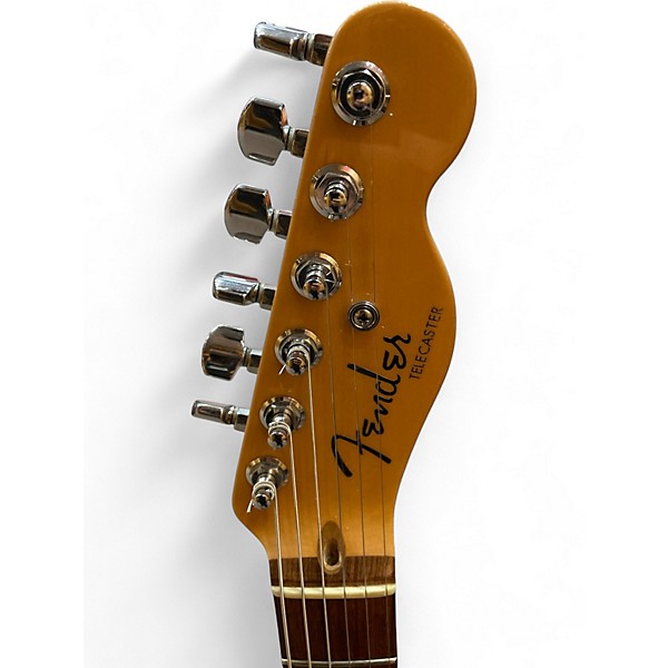 Used 2005 Fender American Deluxe Telecaster Candy Tangerine Solid Body Electric Guitar
