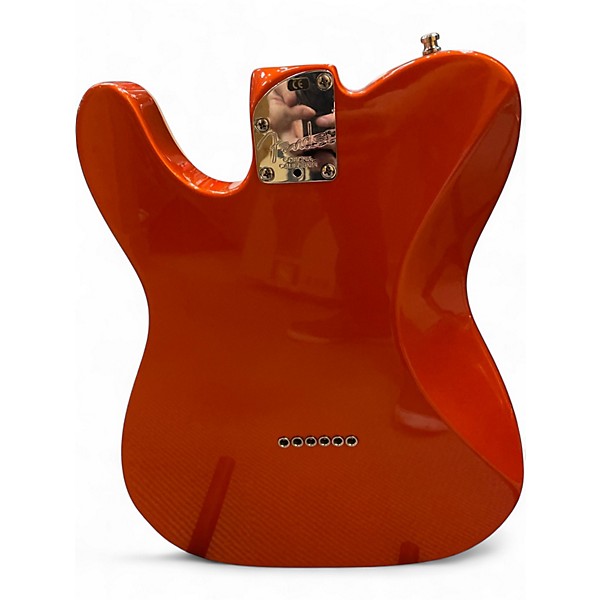 Used 2005 Fender American Deluxe Telecaster Candy Tangerine Solid Body Electric Guitar