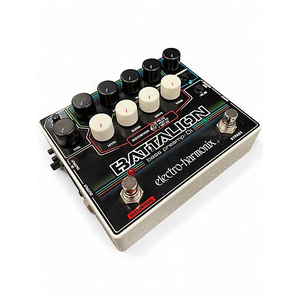 Used Electro-Harmonix BATTALION BASS PREAMP Bass Effect Pedal