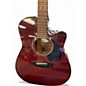 Used Takamine EG330C Wine Red Acoustic Electric Guitar
