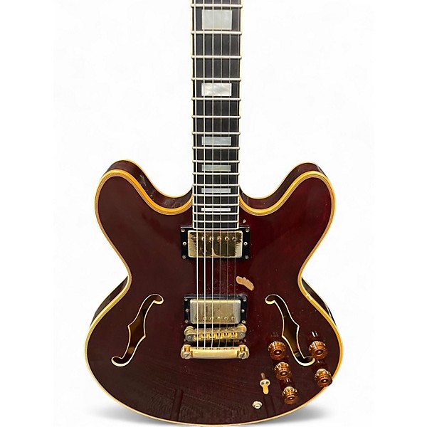 Vintage 1981 Gibson ES355TD WINE RED Hollow Body Electric Guitar