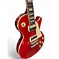 Used Gibson Les Paul Classic Trans Red Solid Body Electric Guitar
