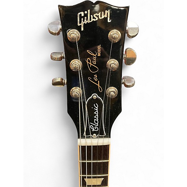 Used Gibson Les Paul Classic Natural Solid Body Electric Guitar