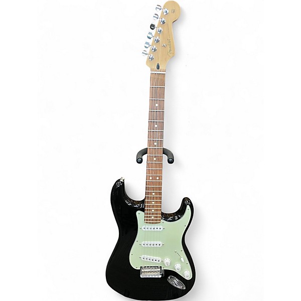 Used Fender DELUXE EDITION PLAYER STRATOCASTER ROASTED Black Solid Body Electric Guitar