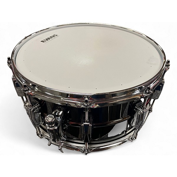 Used Ludwig 14in Black Beauty Snare BLACK NICKEL Drum
