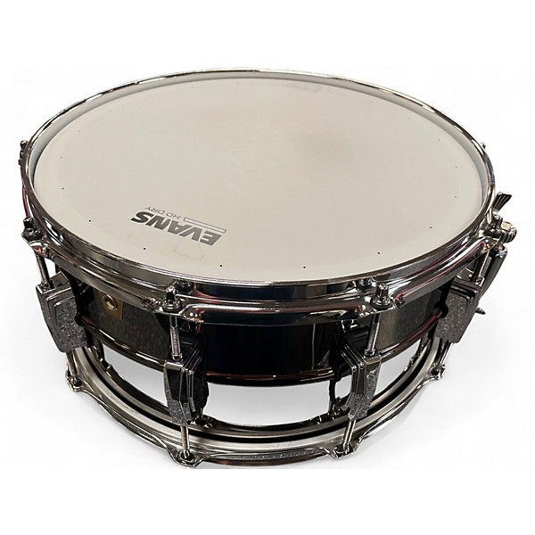 Used Ludwig 14in Black Beauty Snare BLACK NICKEL Drum