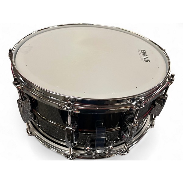 Used Ludwig 14in Black Beauty Snare BLACK NICKEL Drum